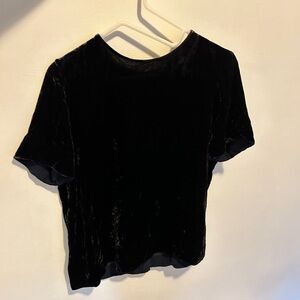 VINCE velvet soft tshirt short sleeve